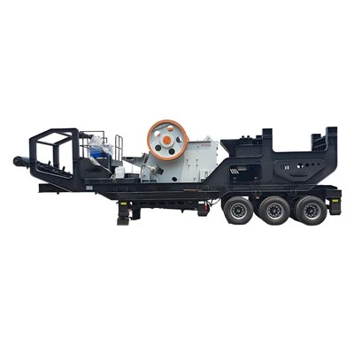 Tire-type Mobile Crushing Station