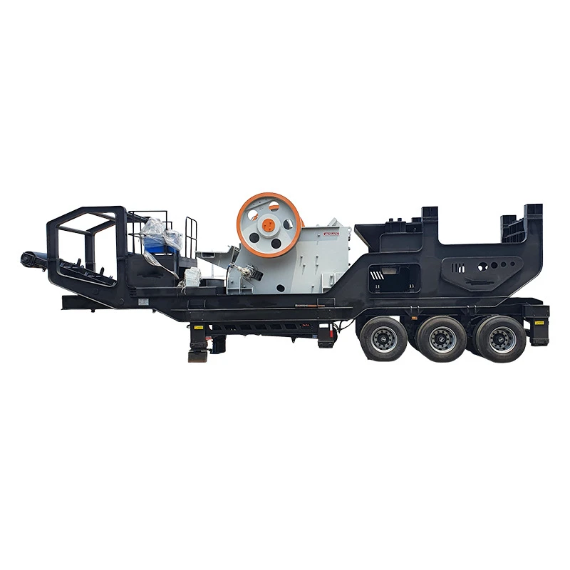 Tire-type Mobile Crushing Station